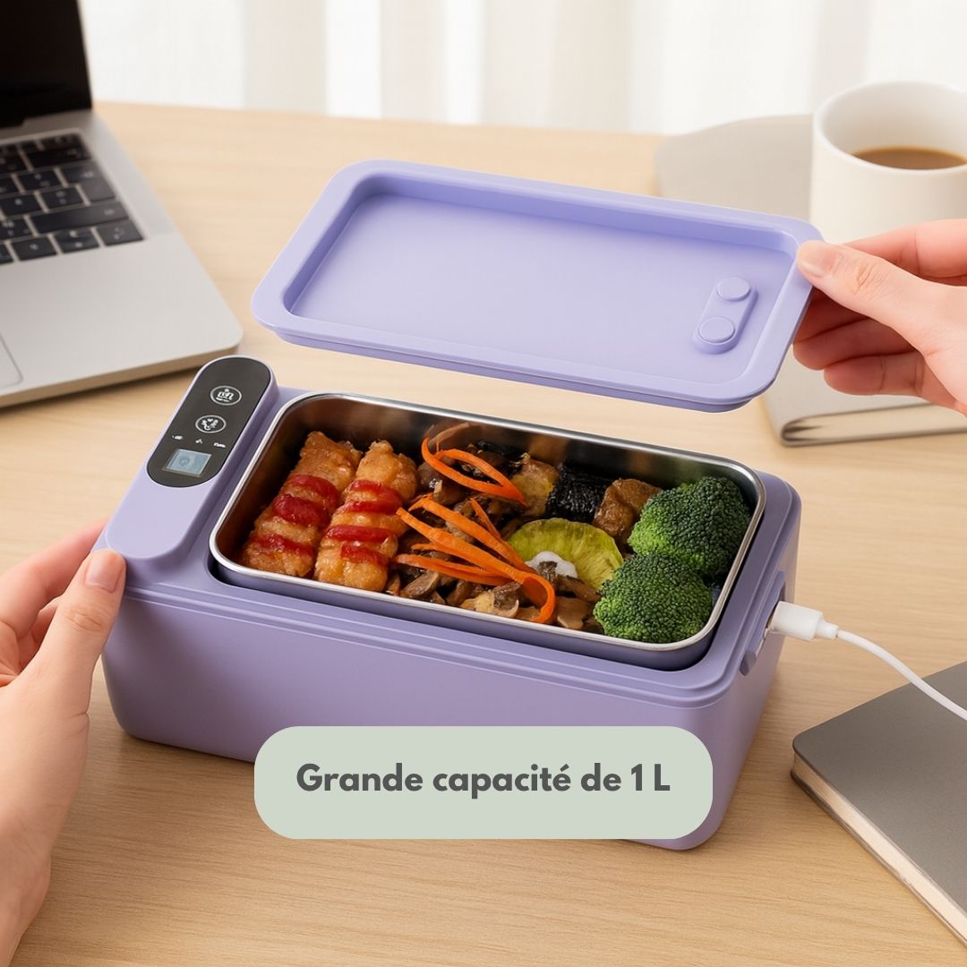 Lunch box chauffante sans fil - NomadeCook