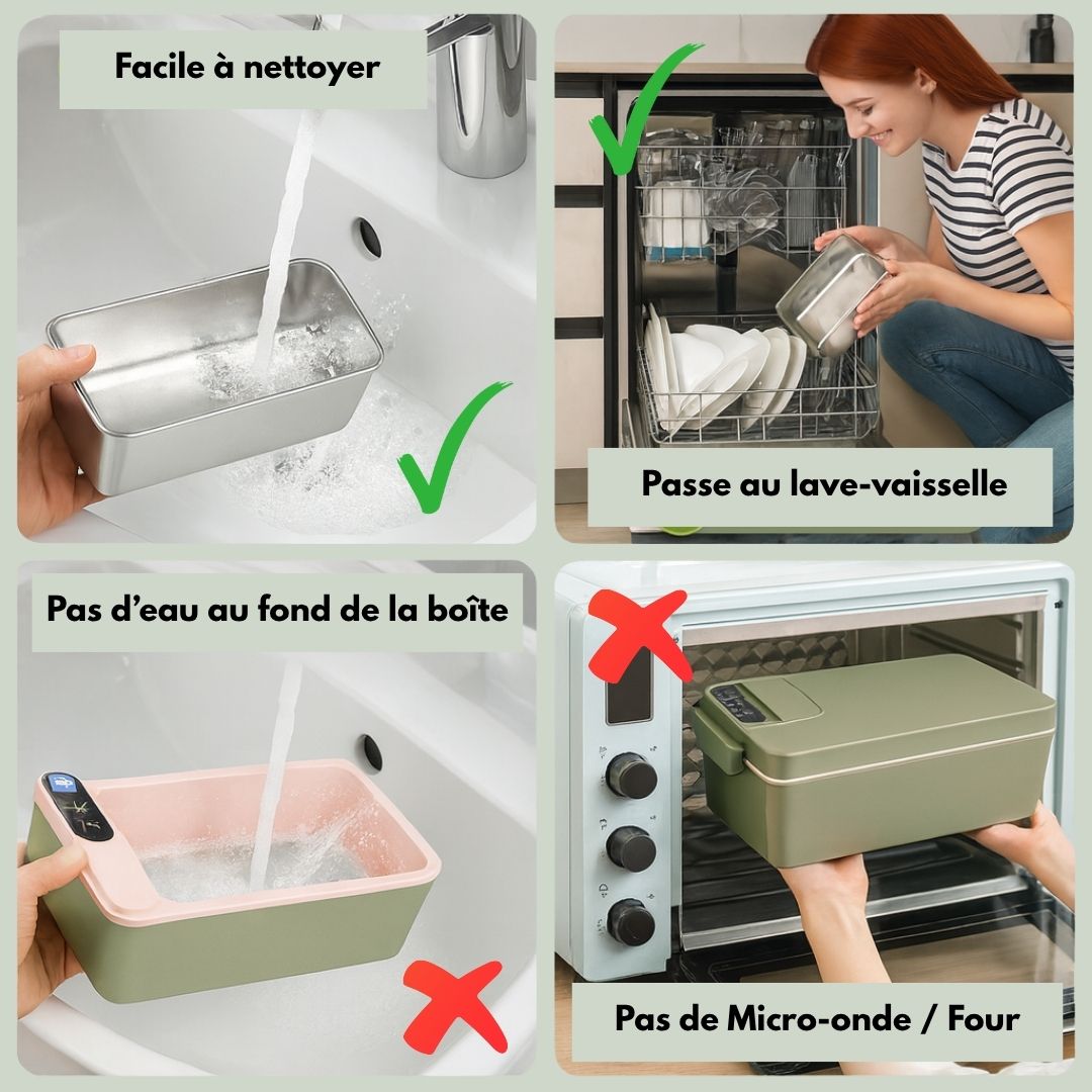 Lunch box chauffante sans fil - NomadeCook
