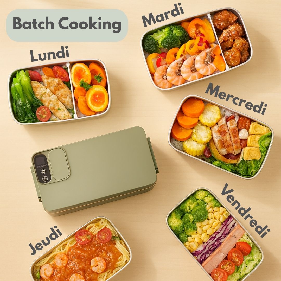 Lunch box chauffante sans fil - NomadeCook